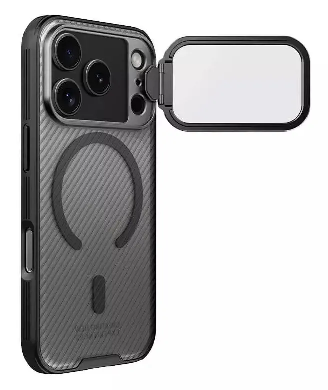 NILLKIN θήκη CamShield Prop Magnetic για Apple iPhone 17 Pro, διάφανη/μαύρη