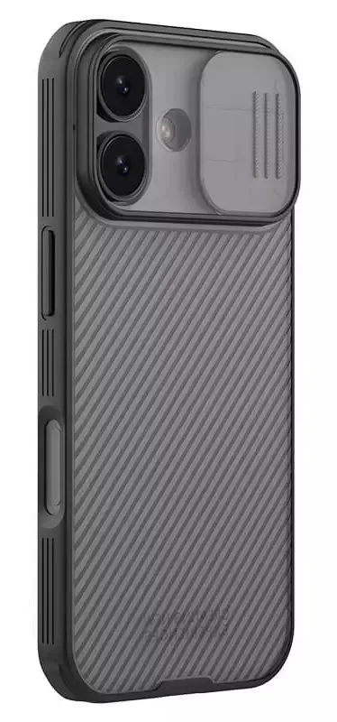 NILLKIN θήκη CamShield Pro για Apple iPhone 17, διάφανη/μαύρη