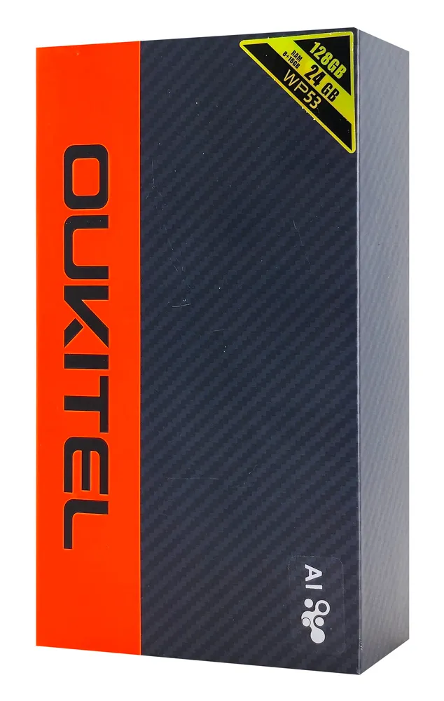 OUKITEL smartphone WP53 με ηχείο 3W, 6.52", 8/128GB, 11000mAh, IP68/IP69K/MIL-STD-810H, μαύρο