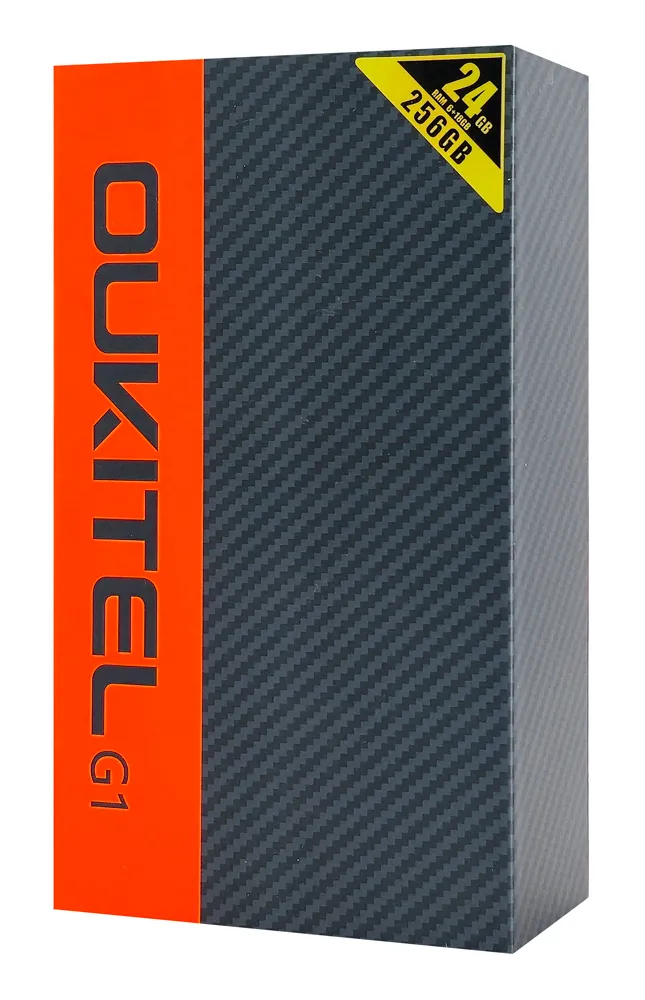 OUKITEL smartphone G1, 6.52", 6/256GB, 10600mAh, IP68/IP69K/MIL-STD-810H, μαύρο