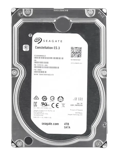 SEAGATE σκληρός δίσκος 3.5" Constellation ES.3, 4TB, 7200RPM, 6Gb/s, Factory Recertified