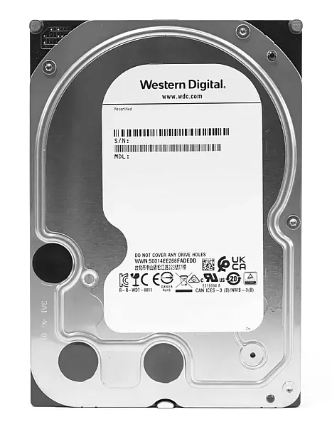 WD σκληρός δίσκος Purple 3.5", 6TB, 256MB, 5400RPM, 6Gb/s, Factory Recertified
