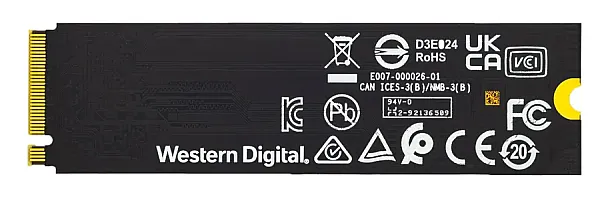 WD M.2 NVMe SSD SN5000S SDEQNSJ-512G-1002, 512GB, 1824MBps, Factory Recertified