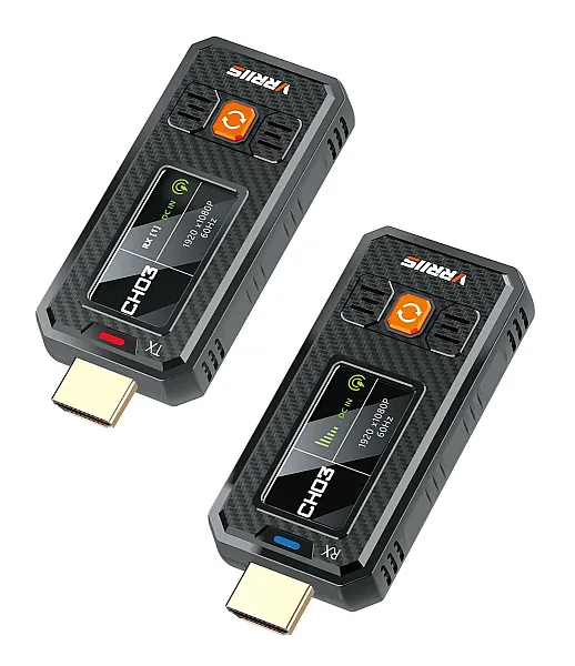 VRRIIS HDMI σύστημα ασύρματης μετάδοσης βίντεο WL087 Mini, 1080p, 2.4/5GHz, έως 350m