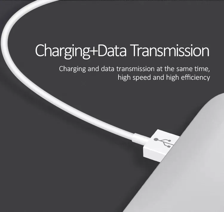 USAMS καλώδιο Micro USB σε USB US-SJ284, 2A, 1m, λευκό