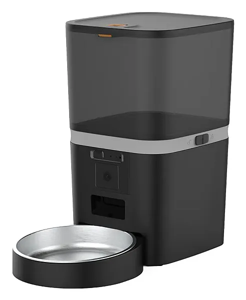 BRUNO smart ταΐστρα κατοικίδιων BRN-0270 με κάμερα 0.3MP, 6L, WiFi, μαύρη