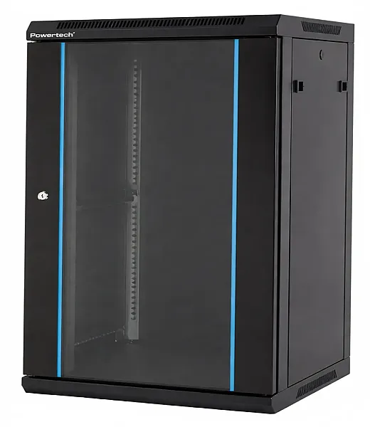 POWERTECH επιτοίχια καμπίνα rack 19" NETW-0039, 600 x 600 x 855mm, 15U