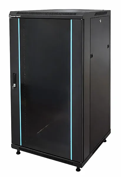 POWERTECH επιδαπέδια καμπίνα rack 19" NETW-0040, 600 x 800 x 1166mm, 22U