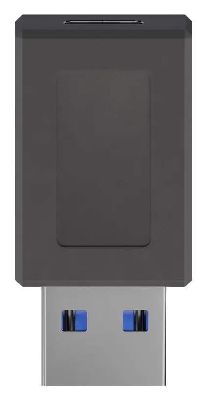 POWERTECH αντάπτορας USB 3.1 σε USB-C PTH-066, 5Gbps, μαύρο