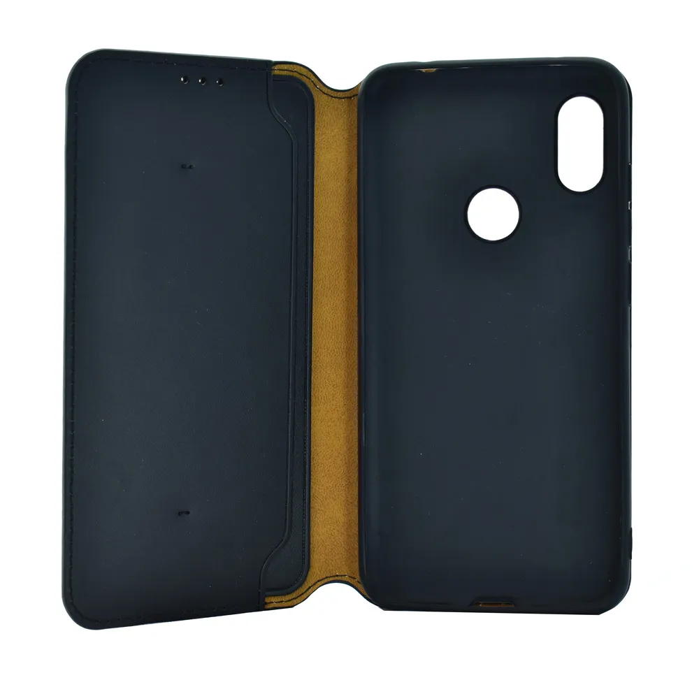 POWERTECH Θήκη Slim Leather για Xiaomi Redmi Note 6, μαύρη