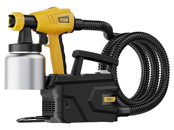 DELI ηλεκτρικό πιστόλι βαφής DC091-1 με δοχείο 800ml, 500W