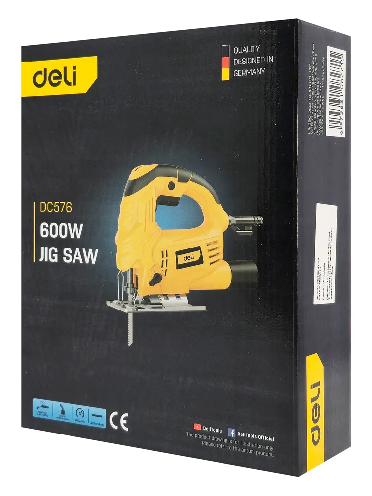 DELI σέγα DC576, ρυθμιζόμενη, 600W