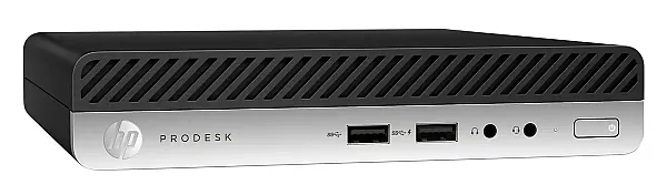 HP PC ProDesk 400 G3 Micro, Refurbished Grade A Repainted, i5-7500T, 8/128GB SSD, FreeDOS