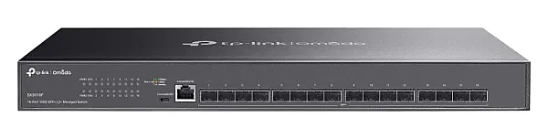 TP-LINK L2+ managed switch SX3016F, 16x 10Gbps SFP+ θύρες, V1.20