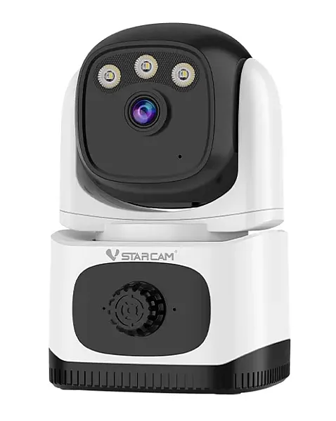 VSTARCAM smart κάμερα CS995M με ανιχνευτή καπνού/αερίου, 3MP, WiFi, PTZ, SD