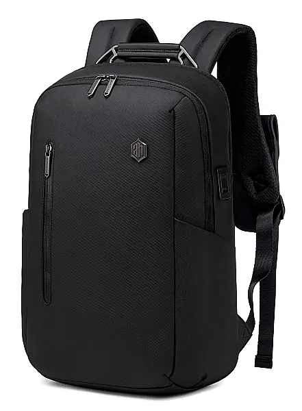 ARCTIC HUNTER τσάντα πλάτης B00915 με θήκη laptop 15.6", USB, 20L, μαύρη