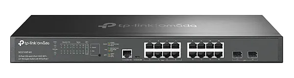 TP-LINK L2+ managed switch SG3218XP-M2, 16x 2.5Gbps θύρες, PoE+, V1.0