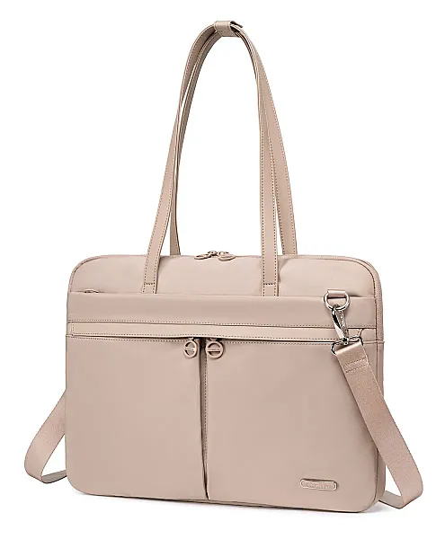 CHANTRIA γυναικεία τσάντα ώμου CB00773 για laptop 15.6", 4L, χακί