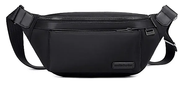 ARCTIC HUNTER τσάντα Crossbody XB00837, 3.5L, μαύρη