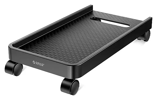 ORICO βάση PC CPB2 με ροδάκια, 45.5x22cm, πλαστική, μαύρη