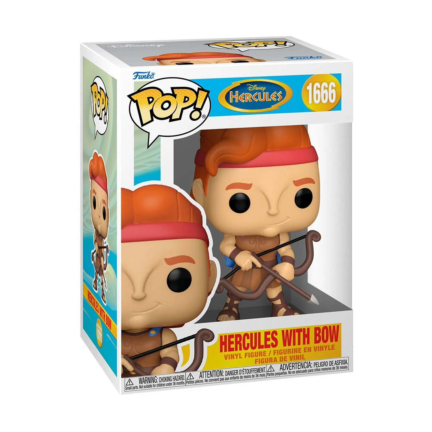 Funko Pop! Disney: Hercules 25th Anniversary - Hercules with Bow #1666 Vinyl Figure