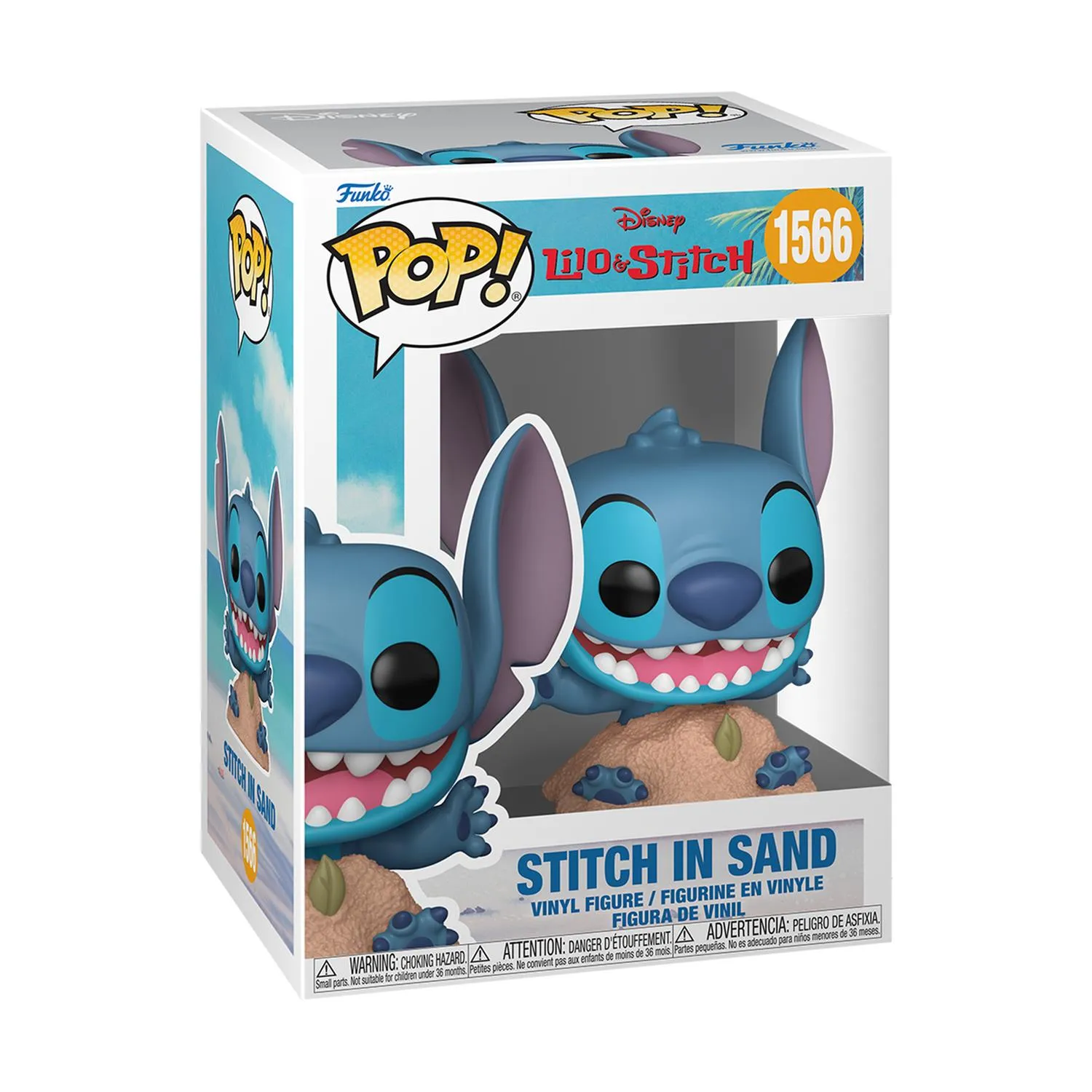 Funko Pop! Disney: Lilo & Stitch - Stitch In Sand #1566 Vinyl Figure