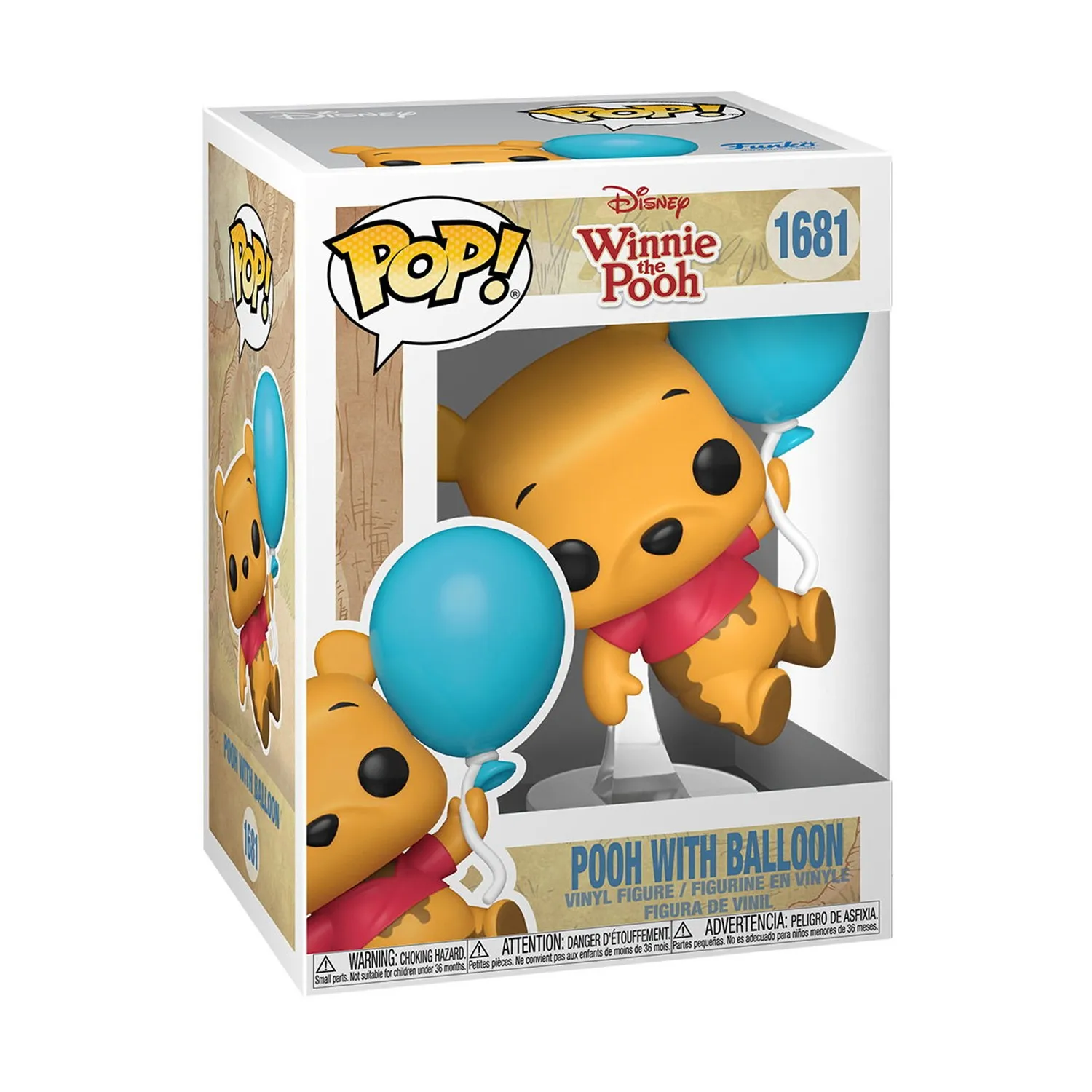 Funko Pop! Disney: Winnie the Pooh - Pooh with Balloon #1681 Vinyl Figure