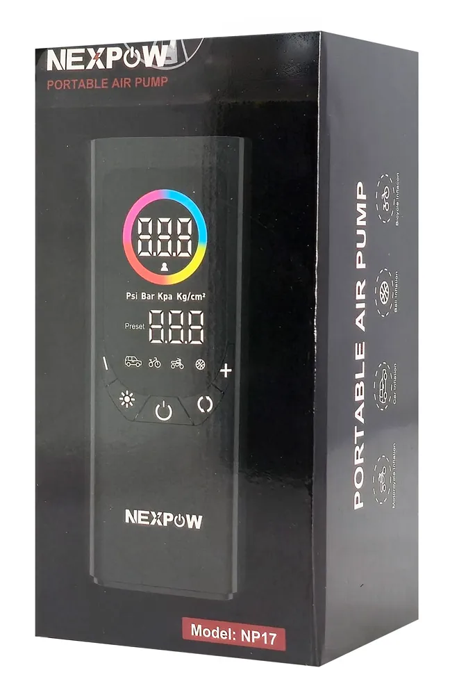 NEXPOW συμπιεστής αέρος αυτοκινήτου NP17, 6000mAh, 150PSI