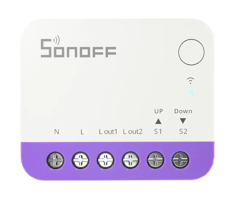 SONOFF smart διακόπτης MINI-RBS για μηχανισμό κουρτινών, WiFi, συμβατός με Matter, λευκός
