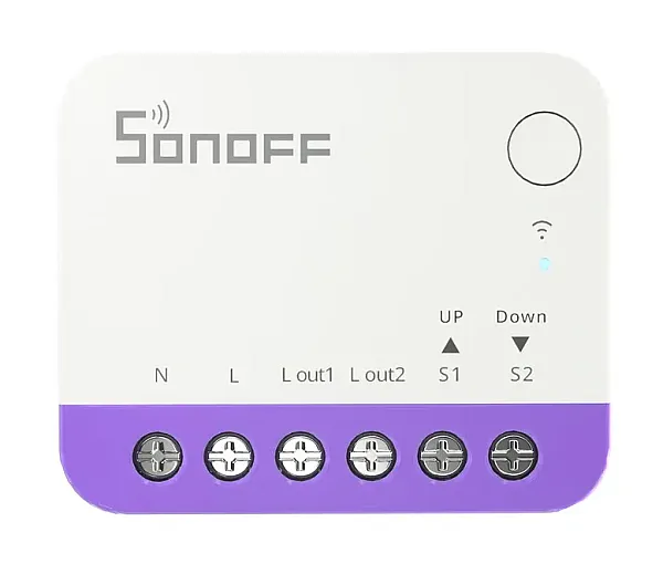SONOFF smart διακόπτης MINI-RBS για μηχανισμό κουρτινών, WiFi, συμβατός με Matter, λευκός
