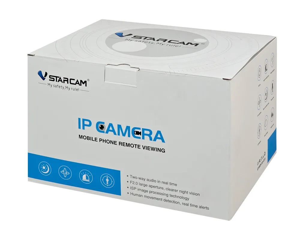 VSTARCAM smart κάμερα CS621FR, four-lens, 2MP, WiFi, SD, PTZ, IP66