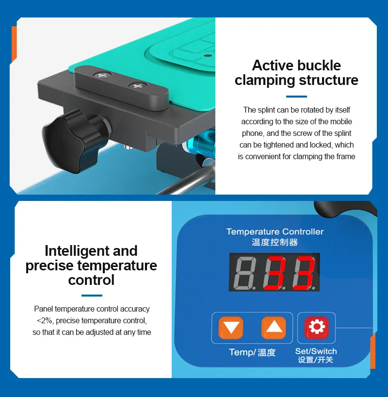 SUNSHINE διαχωριστής LCD οθόνης S-918L Plus για επισκευές κινητών, 400W