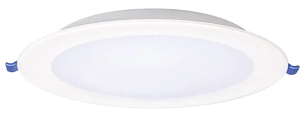 POWERTECH LED φωτιστικό downlight PT-1559, 9W, Φ116x25mm, 4000K, 765lm, λευκό