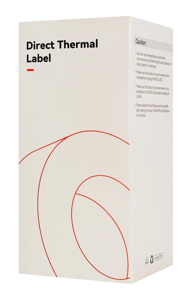 NIIMBOT ρολό θερμικών αυτοκόλλητων ετικετών T100X70-105-WH, 100x70mm, 105 ετικέτες, λευκό