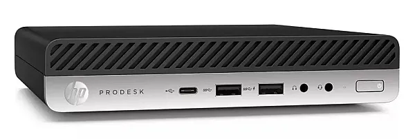 HP PC ProDesk 600 G5 Micro, Refurbished Grade A Repainted, i3-9100T, 8/256GB SSD, FreeDOS