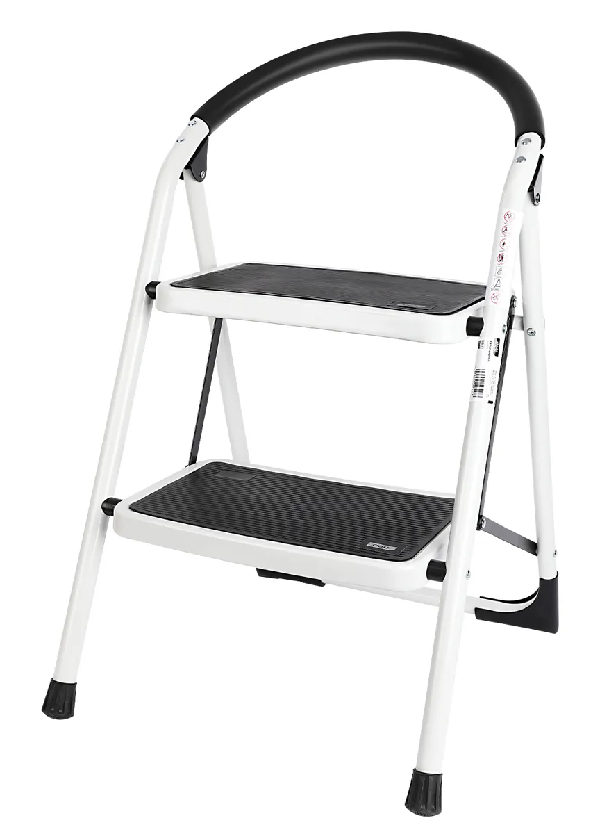 DELI σκάλα σιδήρου DL509012 με 2 σκαλοπάτια, 46cm, 150kg
