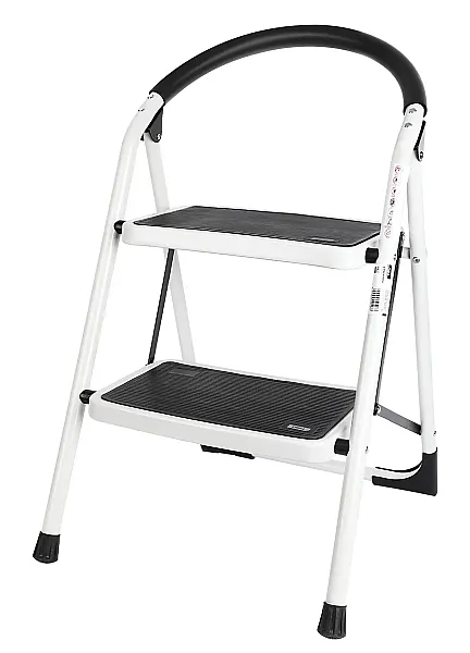 DELI σκάλα σιδήρου DL509012 με 2 σκαλοπάτια, 46cm, 150kg