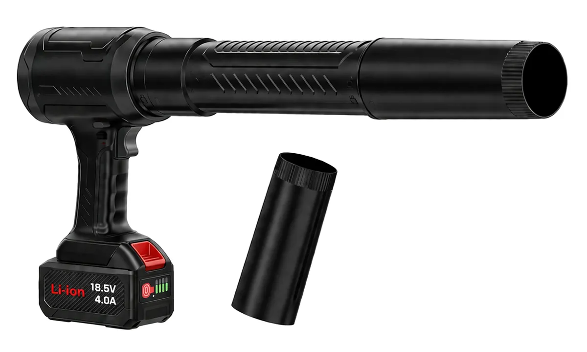 KINZIR ηλεκτρικό air duster AD61, 800W, 2000mAh, Brushless, μαύρο