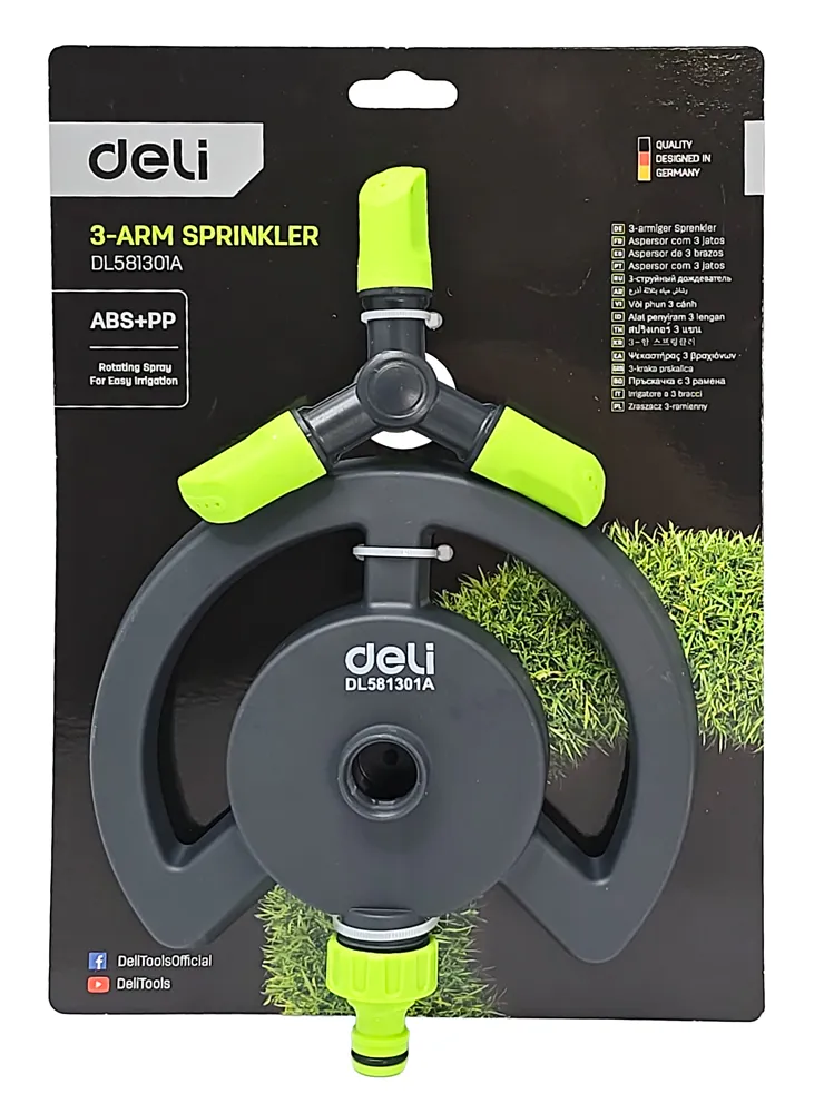 DELI ποτιστικό εδάφους DL581301A, επιφάνειας, 3/4"