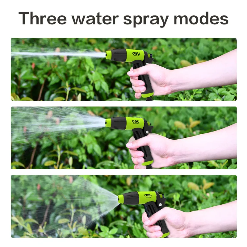 DELI πιστόλι νερού DL8757A με 3 λειτουργίες ψεκασμού, 3/4"