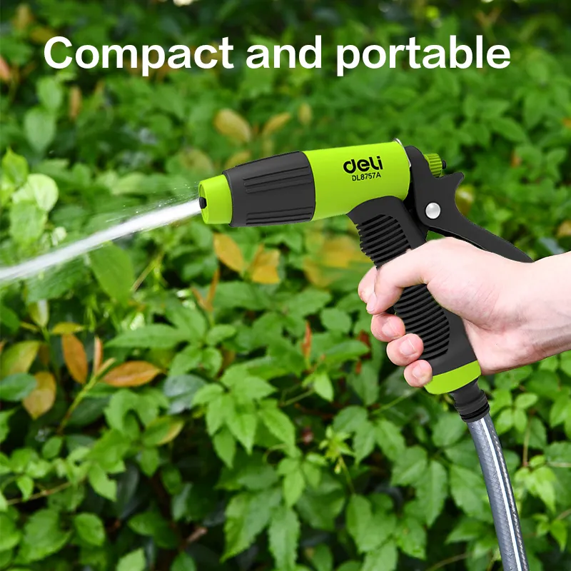 DELI πιστόλι νερού DL8757A με 3 λειτουργίες ψεκασμού, 3/4"