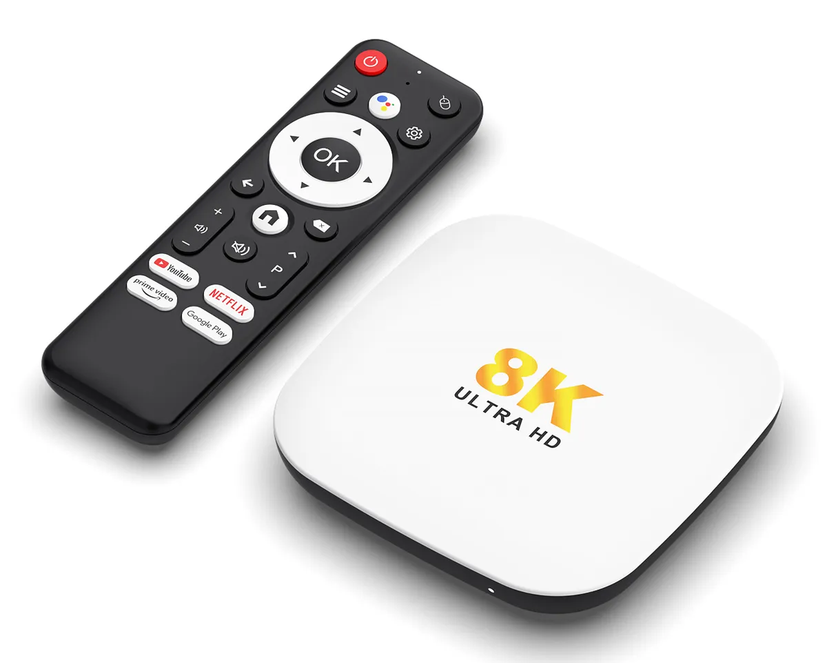 H96 MAX TV Box M2 Plus, 8K, 4/32GB, WiFi 6, Bluetooth, Android 14