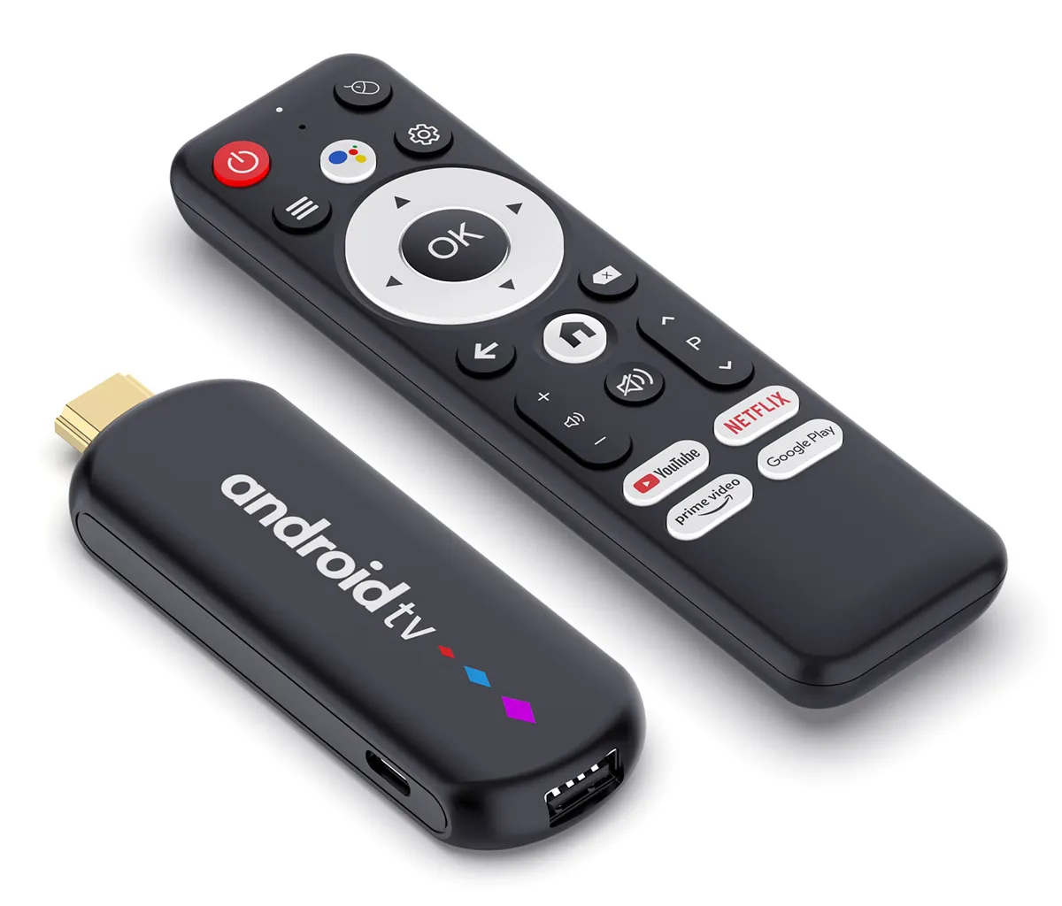 H96 MAX TV Stick L3, 4K, 2/16GB, WiFi, Bluetooth, Android 14