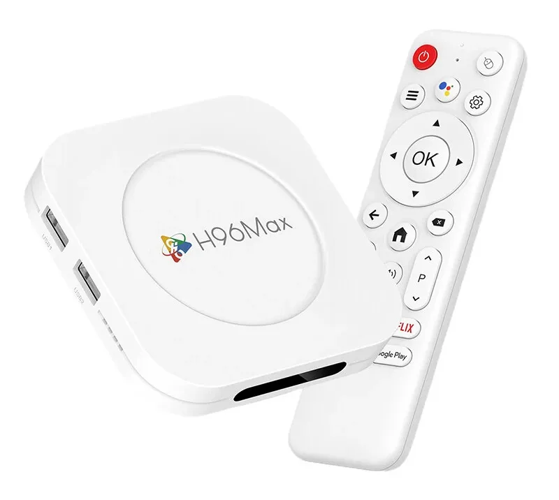 H96 MAX TV Box M1 Plus, 8K, 4/32GB, WiFi 6, Bluetooth, Android 14