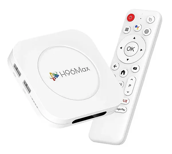 H96 MAX TV Box M1 Plus, 8K, 4/32GB, WiFi 6, Bluetooth, Android 14