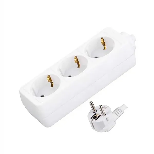 ST-GB03 Πολύπριζο 3 Θέσεων με Καλώδιο 1,5m