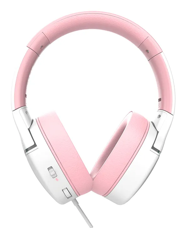 SADES gaming headset Spower, 3.5mm σύνδεση, 40mm, multi-platform, ροζ/λευκό
