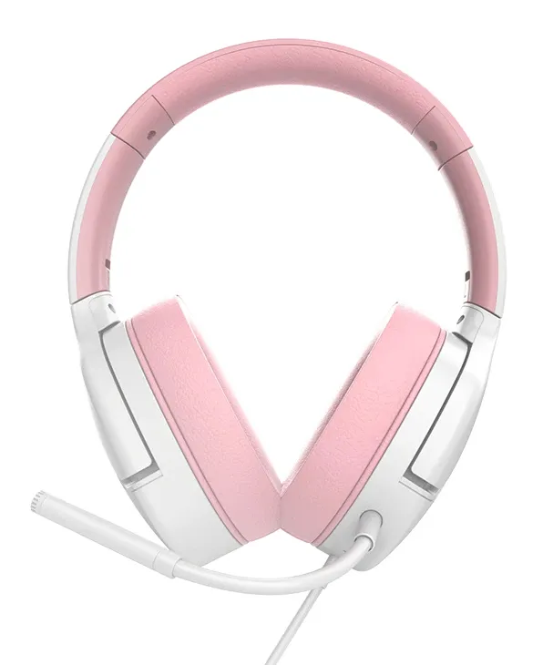 SADES gaming headset Spower, 3.5mm σύνδεση, 40mm, multi-platform, ροζ/λευκό