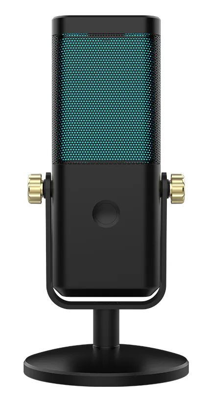 SADES gaming μικρόφωνο Night Owl με βάση γραφείου & επιτραπέζια, καρδιοειδές, USB, μαύρο