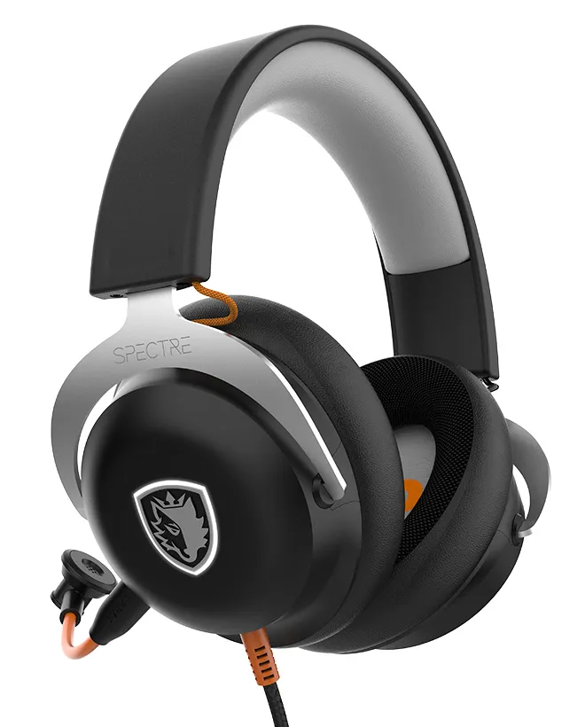 SADES gaming headset Spectre, USB σύνδεση, 50mm, V7.1 surround, multi-platform, μαύρο